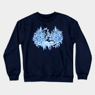 Sleepy Blue Sloth Crewneck Sweatshirt